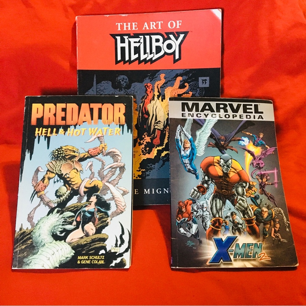 Collectible full color page comic Books (3)